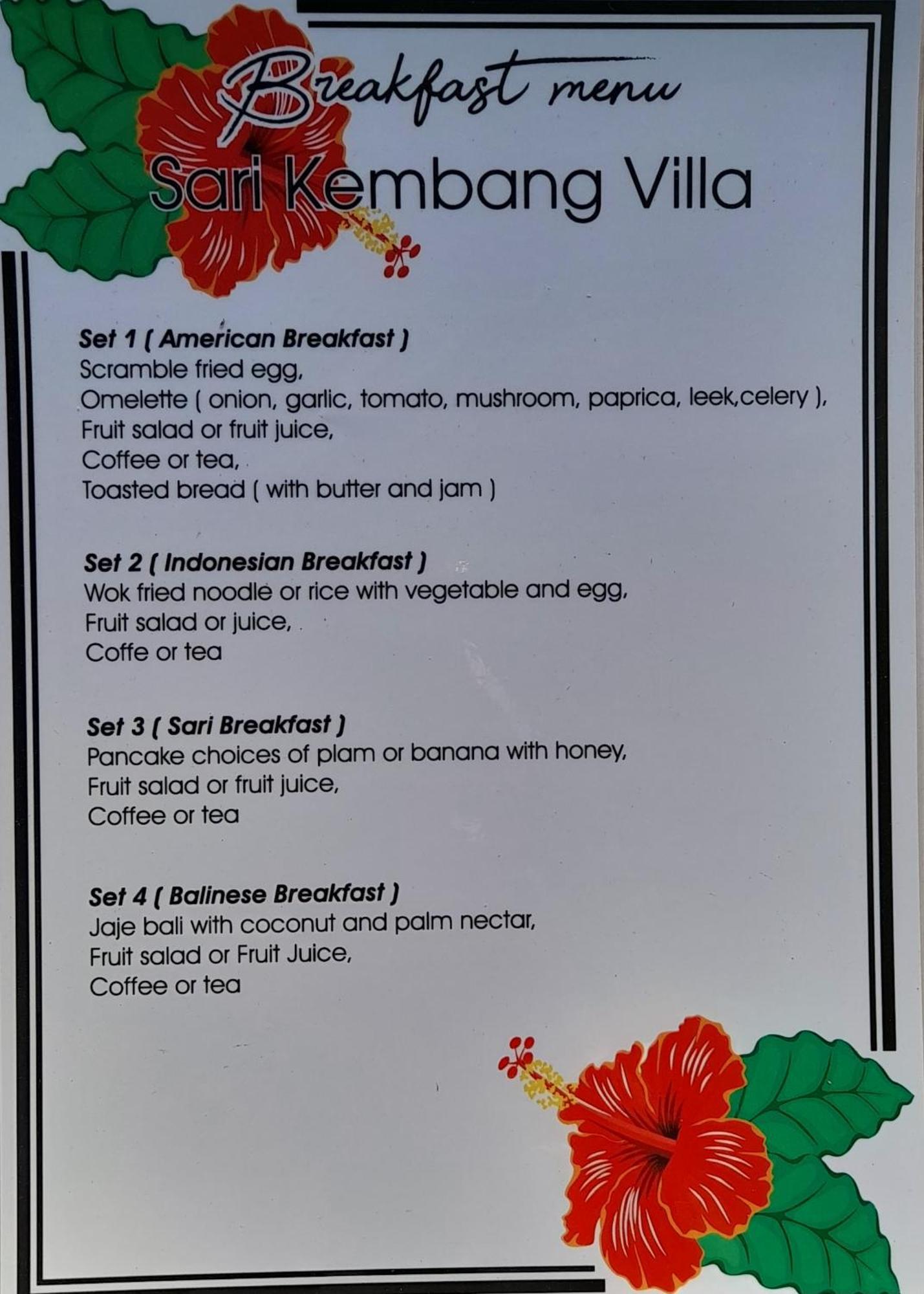 Sari Kembang Villa Ubud 1 Kültér fotó